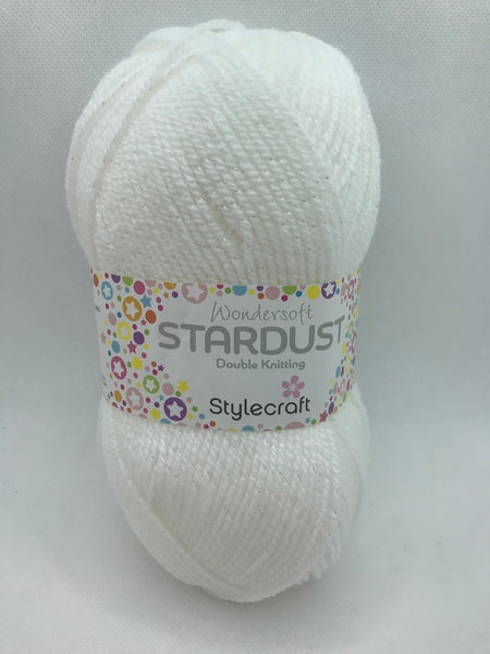 Stylecraft Stardust DK Baby Yarn 100g - Winter White 2090 (Discontinued)