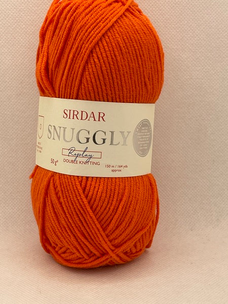 Sirdar Snuggly Replay DK Baby Yarn 50g - Carrot Crush 126