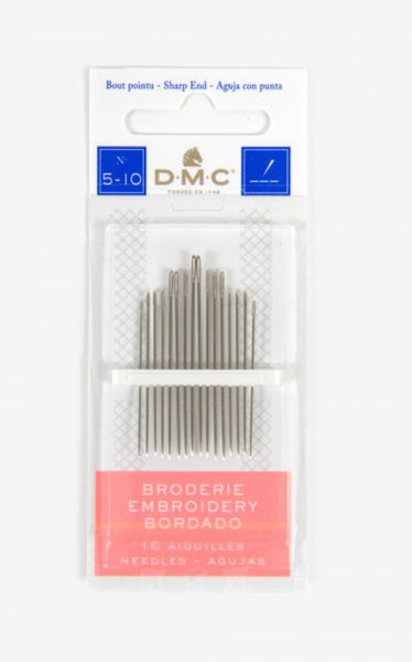 DMC Embroidery Needles 5-10 -1765/3