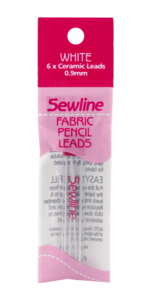 Sewline Mechanical Fabric Pencil Refills - Black FAB50006