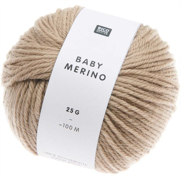Rico Baby Merino DK Baby Yarn 25g - Beige 003