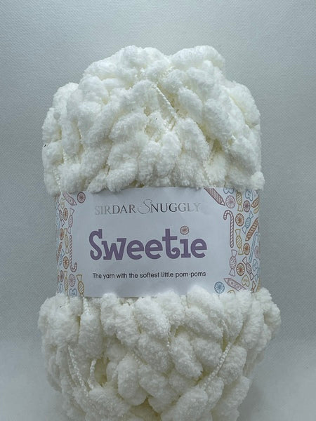 Sirdar Snuggly Sweetie Pompom Yarn 200g - Milk Bottle 0412 (Discontinued)