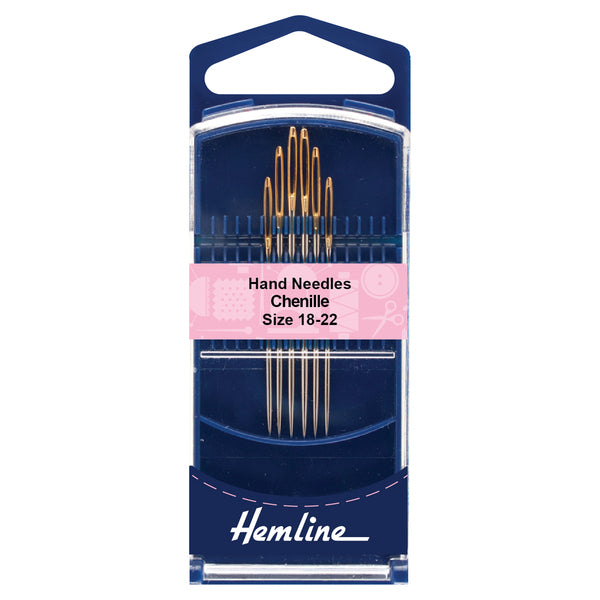 Hand Needles Premium Gold Eye Chenille Size 18-22 - H285G.1822