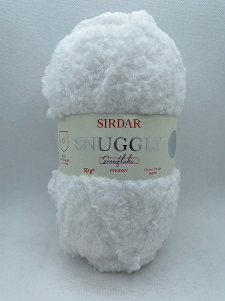 Sirdar Snuggly Snowflake Chunky Baby Yarn 50g - Milky 0200
