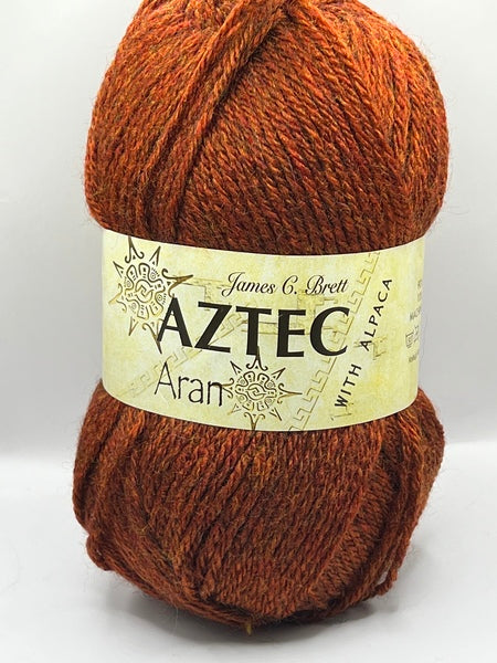 James C. Brett Aztec Aran Yarn 100g - AL14
