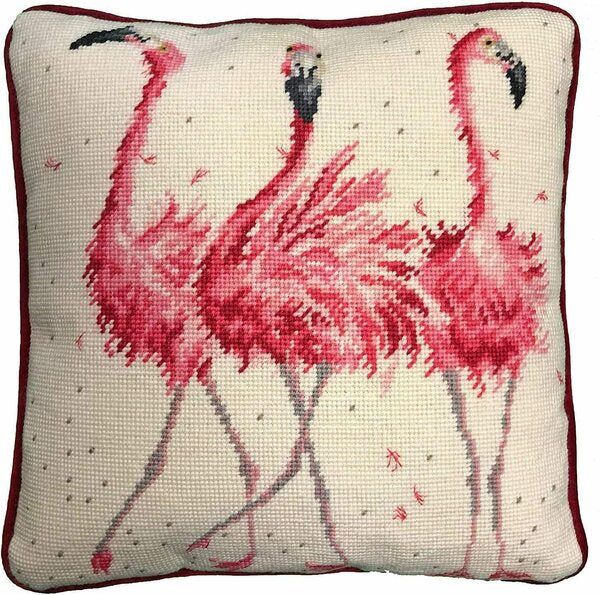 Bothy Threads Tapestry Kit - Pink Ladies Tapestry - Cushion Kit - THD24