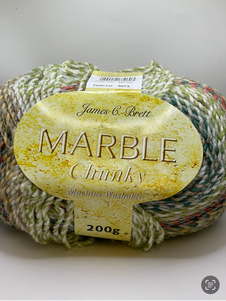James C. Brett Marble Chunky Yarn 200g - MC107