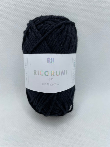 Rico Ricorumi DK Yarn 25g - Black 060