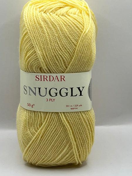 Sirdar Snuggly 3 Ply Baby Yarn 50g - Buttercup 0526
