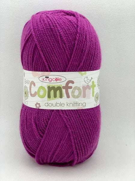 King Cole Comfort Baby DK Baby Yarn 100g - Damson 3337 (Discontinued)