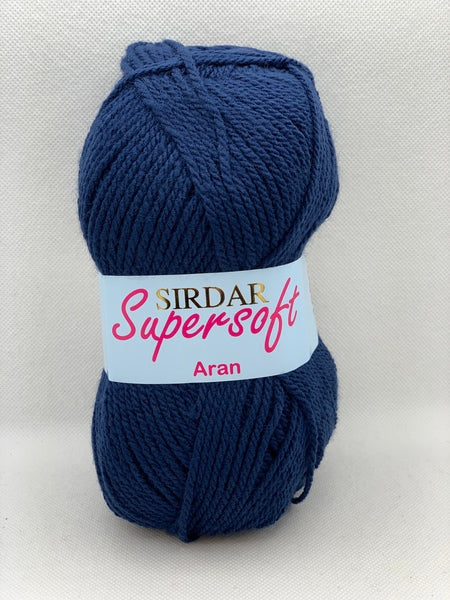 Sirdar Snuggly Supersoft Aran Baby Yarn 100g - In the Navy 906