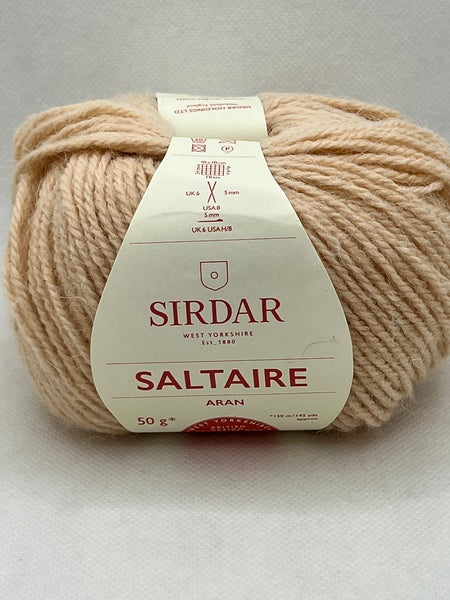 Sirdar Saltaire Aran Yarn 50g - Salmon 302 (Discontinued)