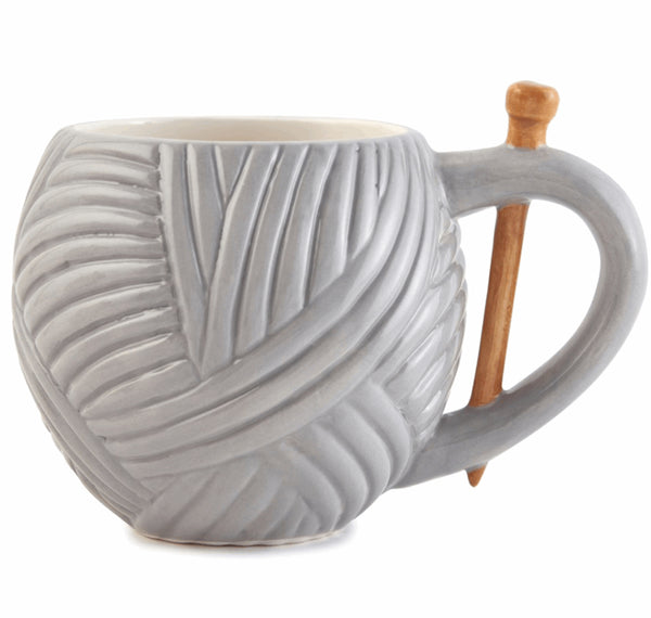Mug - Yarn Ball Design Grey - N4371.5