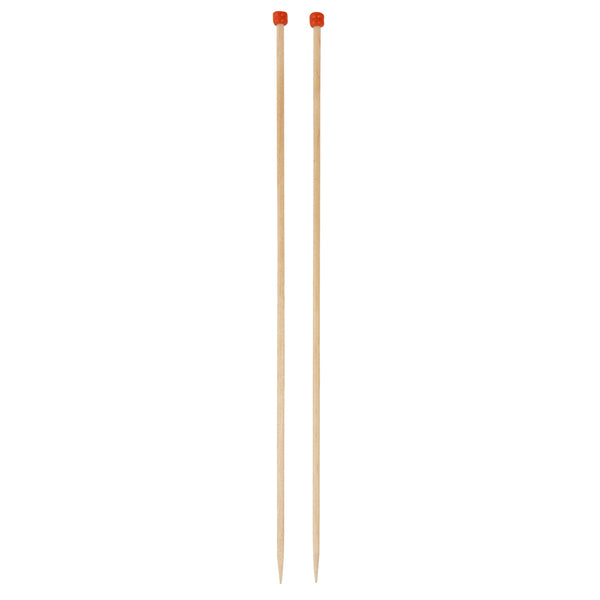 KnitPro Basix Birch Single-Ended Knitting Needles 3.00mm 30cm 35430