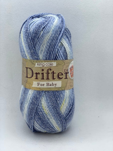 King Cole Drifter For Baby DK Baby Yarn 100g - Breeze 3189