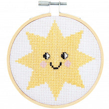 Rico - Happy Sun Cross Stitch Kit - 100142