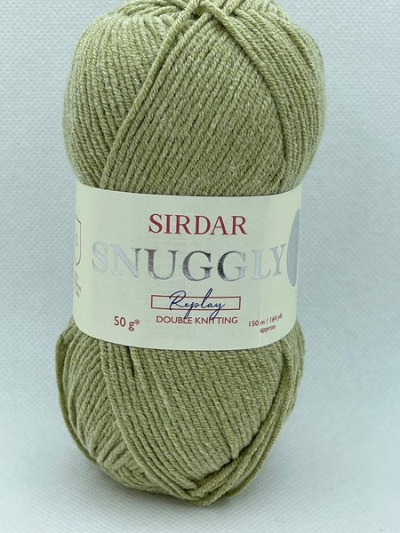 Sirdar Snuggly Replay DK Baby Yarn 50g - Leapfrog Green 112