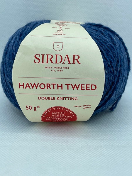 Sirdar Haworth Tweed DK Yarn 50g - Hockney Blue 0903