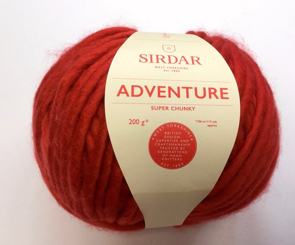 Sirdar Adventure Super Chunky Yarn 200g - Sunset Glow 107