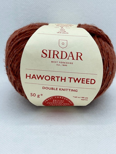 Sirdar Haworth Tweed DK Yarn 50g -  Ryedale Russet 0907
