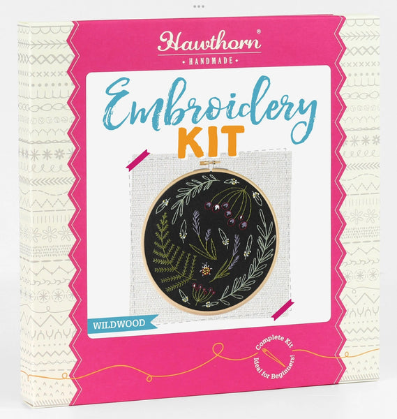 Hawthorn Embroidery Kit - Wildwood