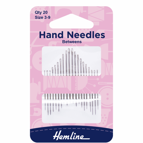 Hand Sewing Needles Between / Quilting Size 3-9 - H201.39