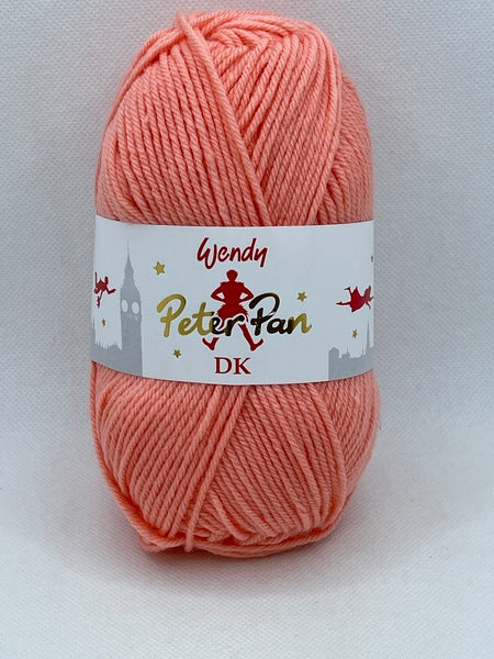 Wendy Peter Pan DK Baby Yarn 50g - Coral PD19