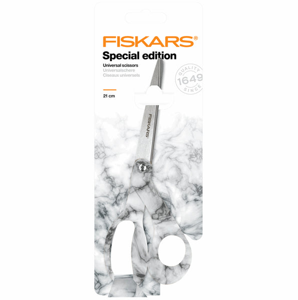 Fiskars Special Edition Universal Scissors - 21cm - Black Marble