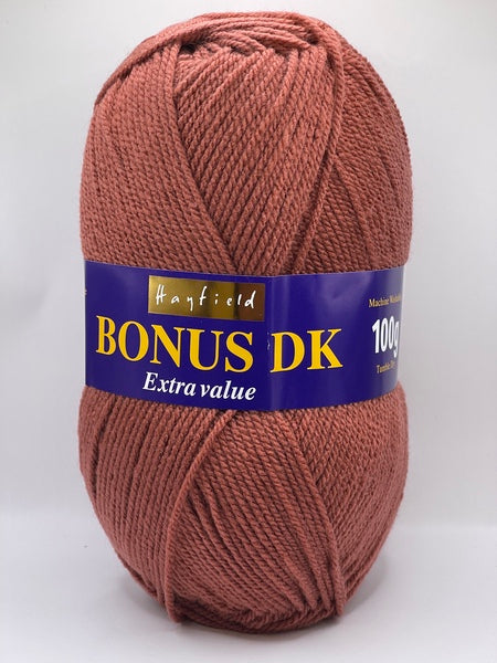 Hayfield Bonus DK Yarn 100g - Rustic Pink 0635