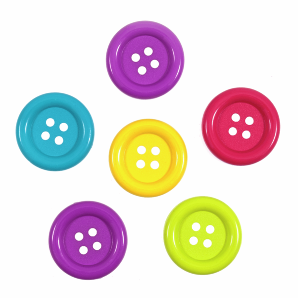 Trimits Buttons Giant - Brights