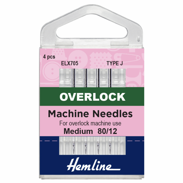 Overlock/Serger Machine Needles Type J 80/12 - H107.J