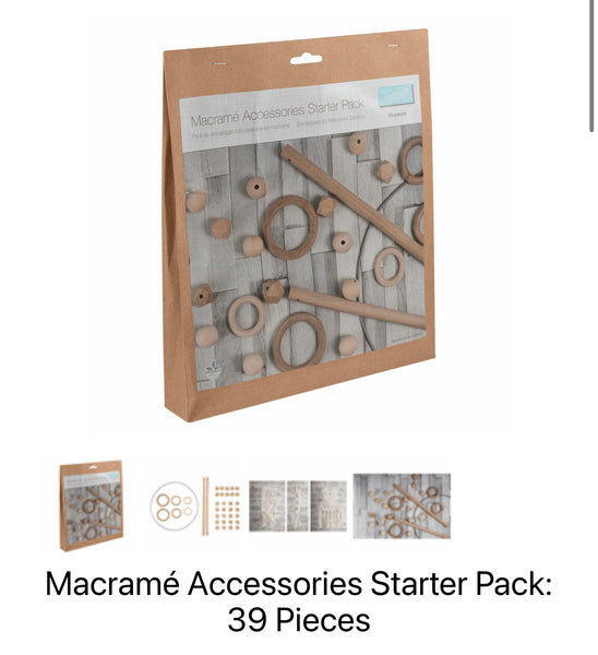 Macrame Accessories Starter Pack TRH29
