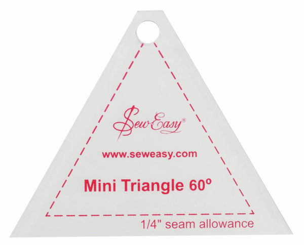 Template - Mini 60˚ Triangle - 3.17 x 2.4in - NL4153.4