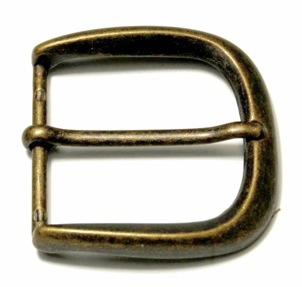 D Buckle - 35mm - Brass - Pack of 1 - BF083