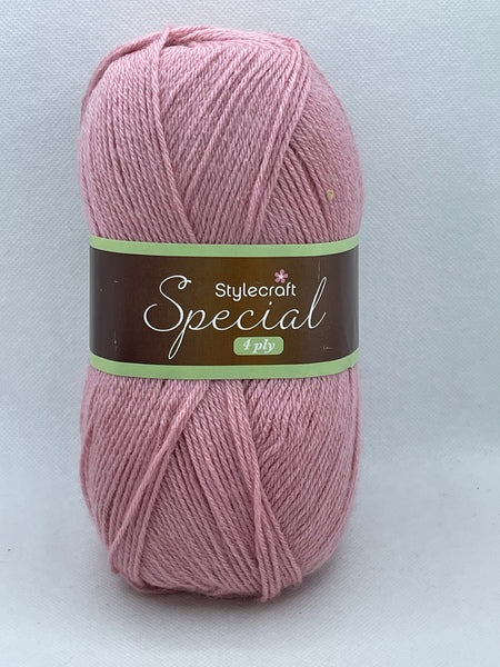 Stylecraft Special 4 Ply Yarn 100g - Pale Rose 1080