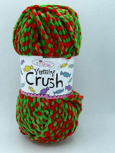 King Cole Yummy Crush Super Chunky Yarn 100g - Holly 4592