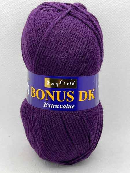 Hayfield Bonus DK Yarn 100g - Purple 0840