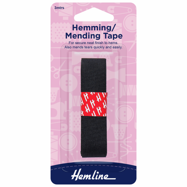 Hemline Hemming / Mending Tape - H790\BLK