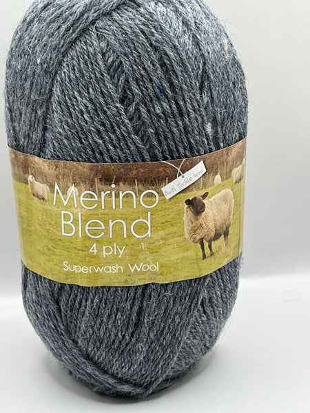 King Cole Merino Blend 4 Ply Yarn 50g - Clerical 49