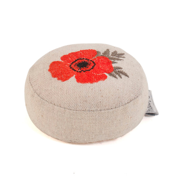 Pincushion - Embroidered Wildflowers - PCR/614
