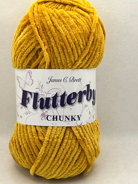 James C. Brett Flutterby Chunky Yarn 100g - B51
