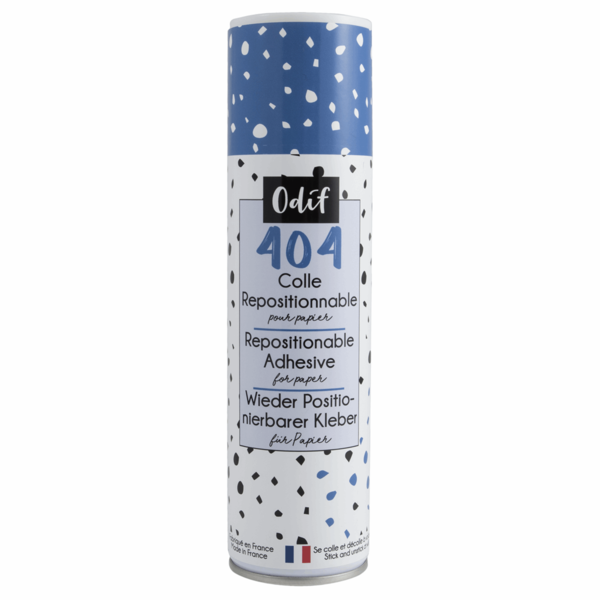 Odif 404 Repositionable Adhesive For Paper - 250ml