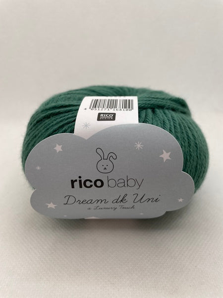 Rico Baby Dream Uni DK Baby Yarn 50g - Moss 020