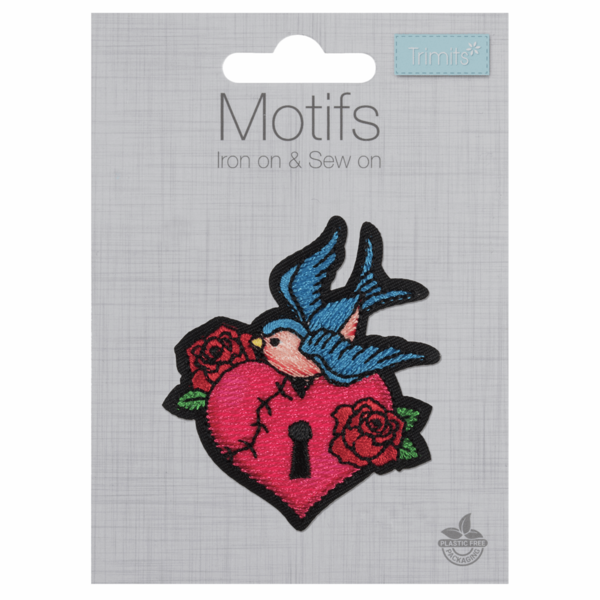 Motif - Tattoo Heart Lock - CFM2\050A