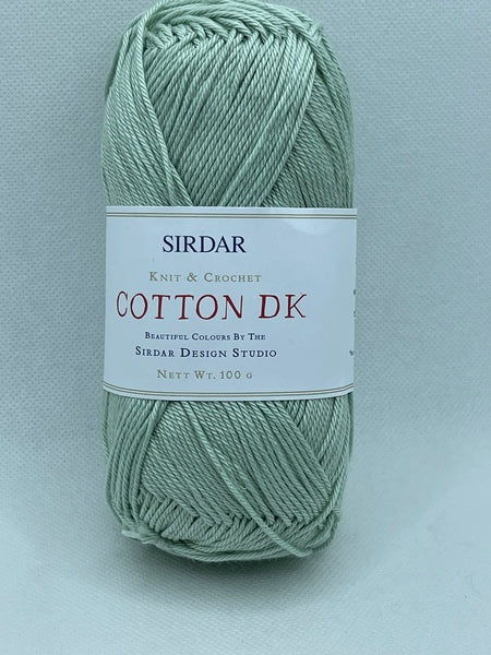 Sirdar Cotton DK Yarn 100g - Seafoam 542