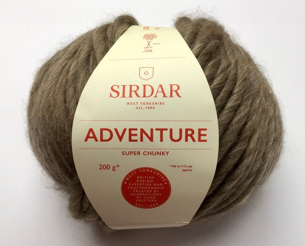 Sirdar Adventure Super Chunky Yarn 200g - Frosted Earth 0102 (Discontinued)