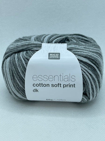Rico Essentials Cotton Soft Print DK Yarn 50g - 018 (Discontinued)