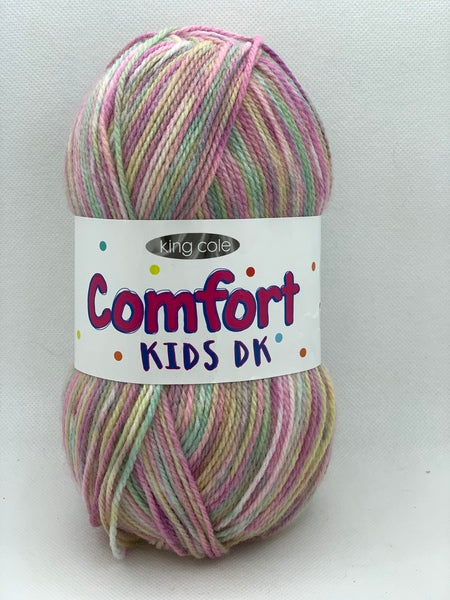 King Cole Comfort Kids DK Baby Yarn 100g - Cherry Blossom 2835 (Discontinued)
