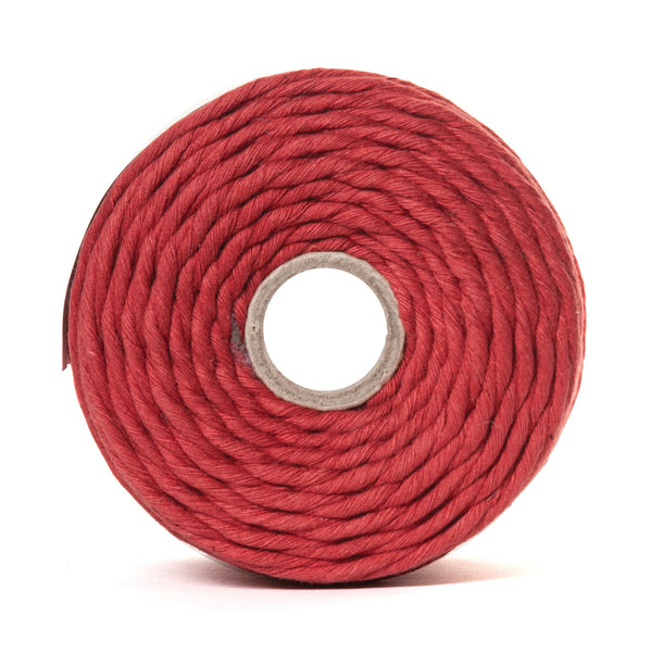 Macrame Cord 87m x 4mm - 0.5kg - Terracotta TMC4/TER