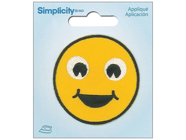 Simplicity Emoji Motif - Happy Smiley